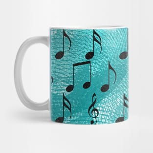 Music notes Mug